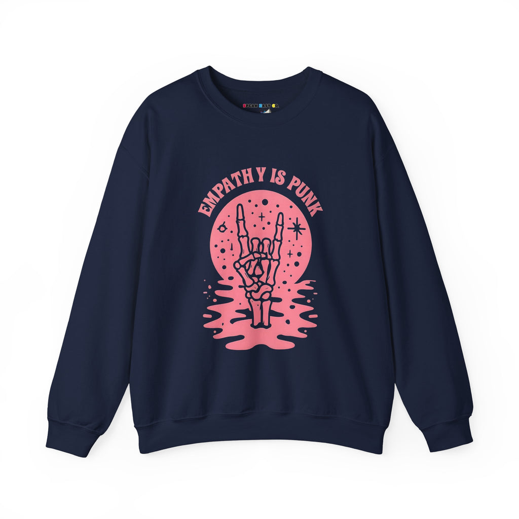 "Empathy Is Punk" Crewneck Sweatshirt