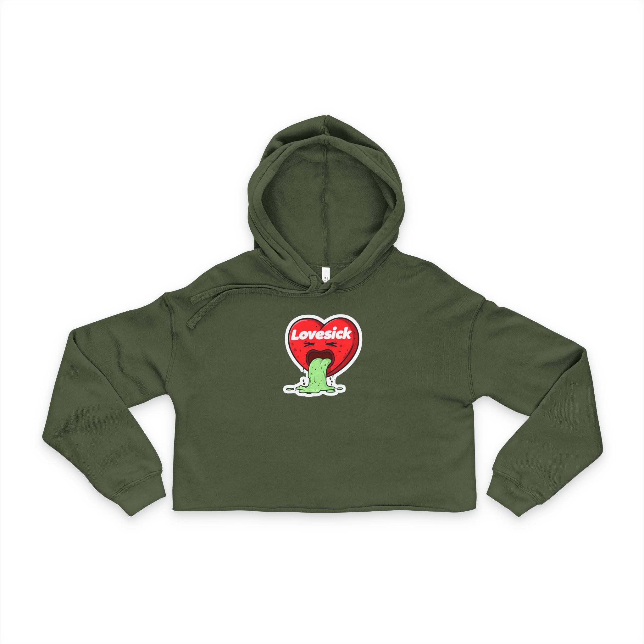 Lovesick Cropped Hoodie