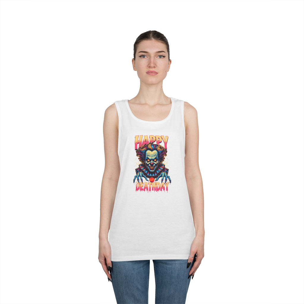 "Happy Deathday" Clown Tank