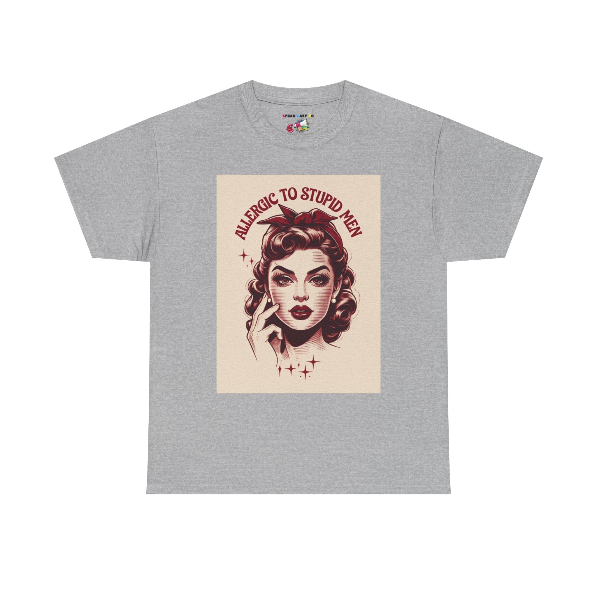 Allergic to Stupid Men Tee