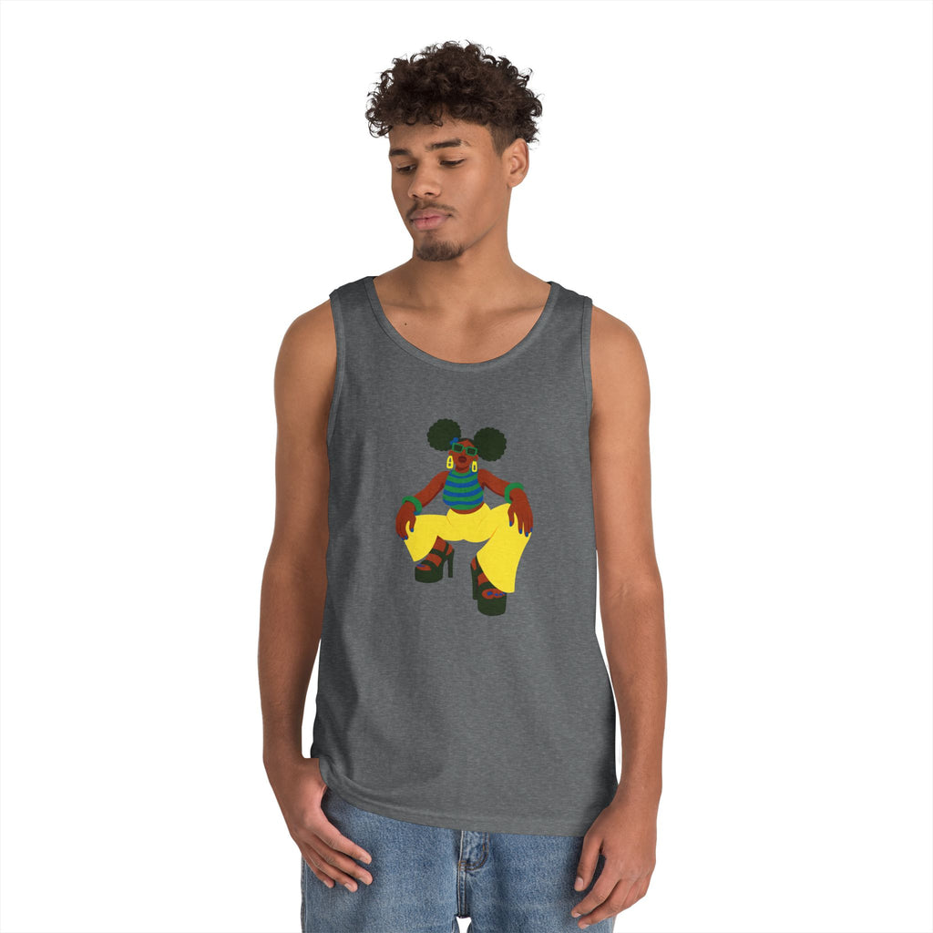 Afro Puffs Tank