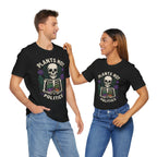 Plants Not Politics Skull Tee