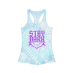 "Stay Dark" Tie-Dye Racerback Tank