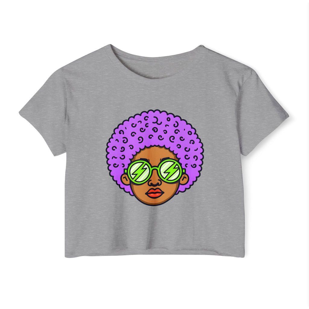 Afro Cropped Tee