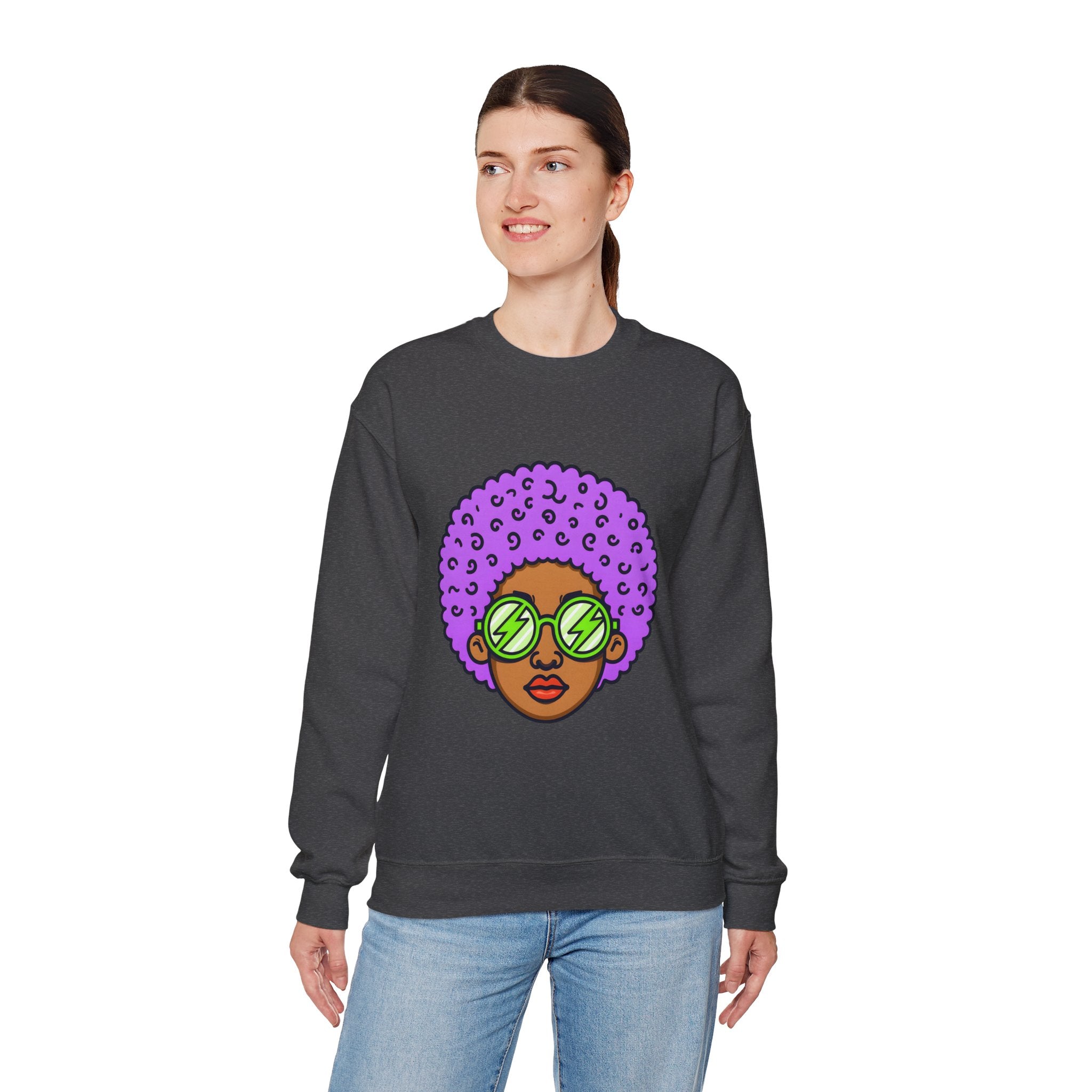 Afro Crewneck Sweatshirt