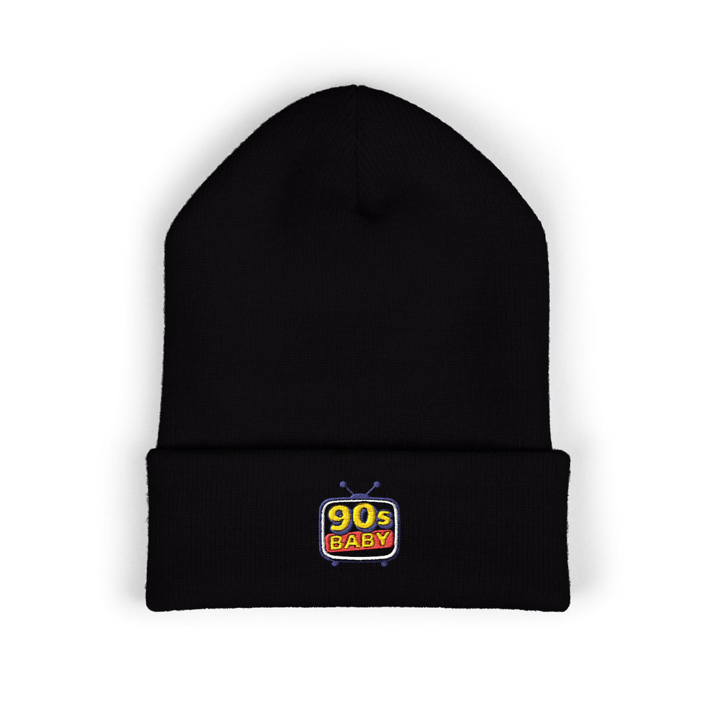 90s Baby Embroidered Cuffed Beanie