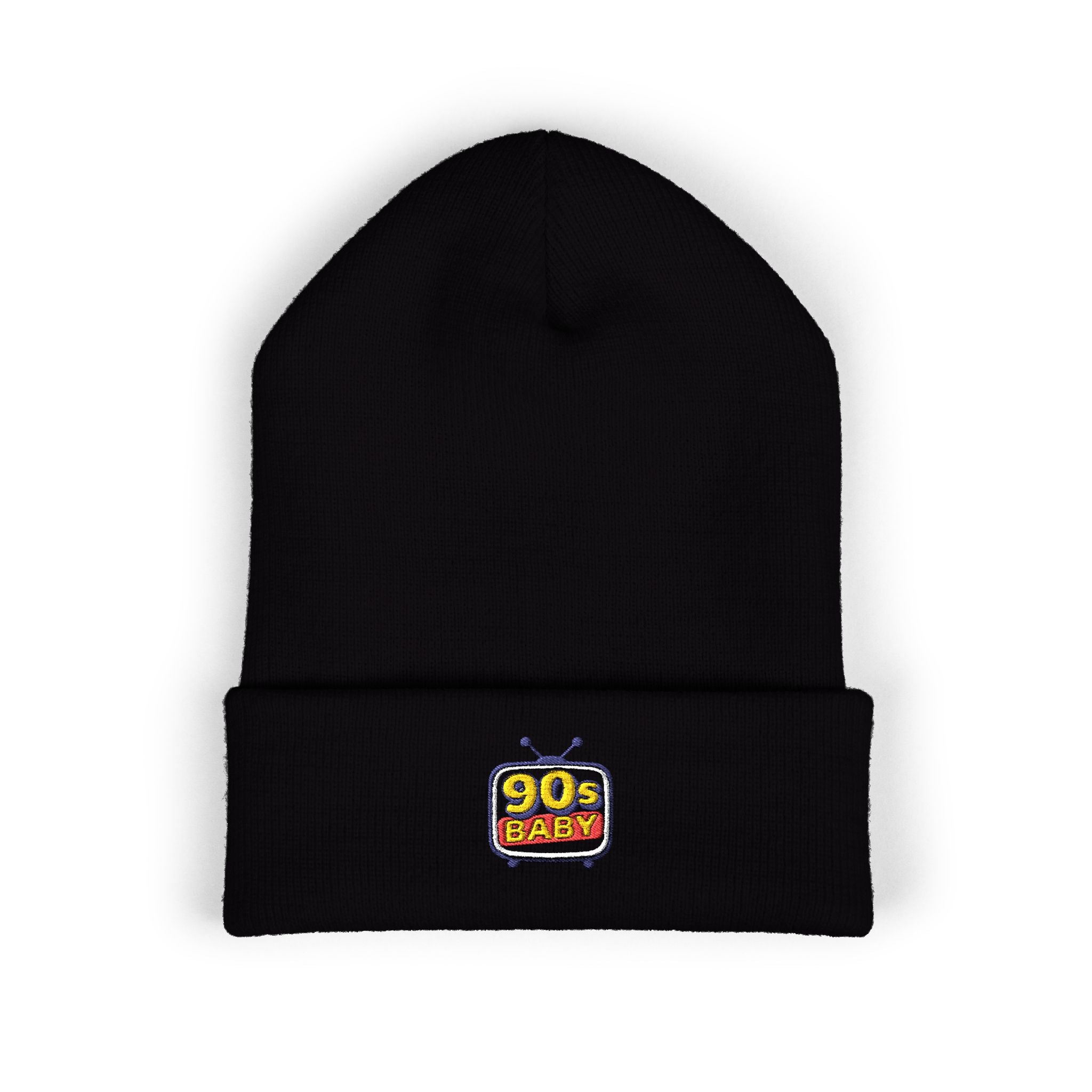 90s Baby Embroidered Cuffed Beanie