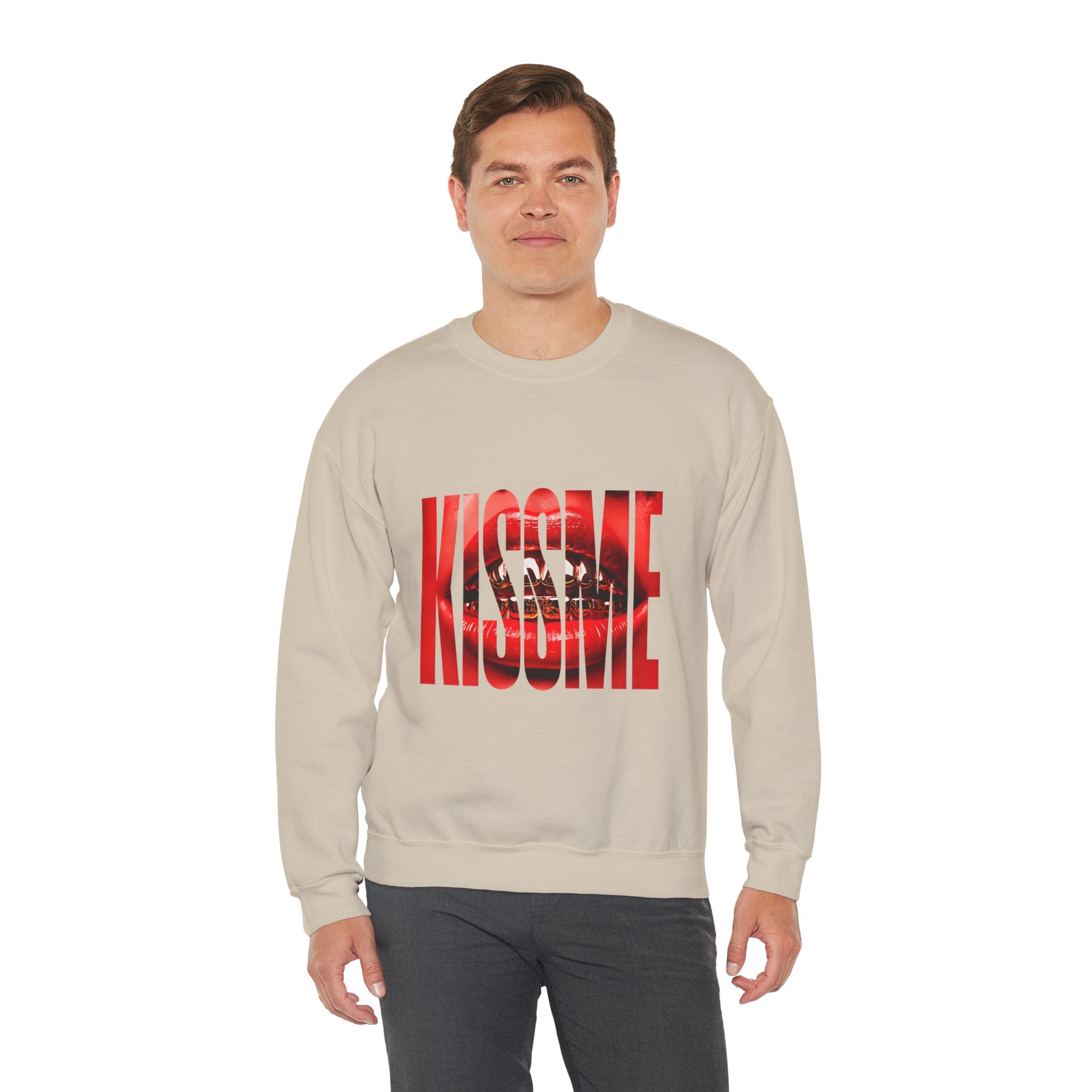 "Kiss Me" Crewneck Sweatshirt