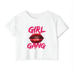 "Girl Gang" Cropped Tee