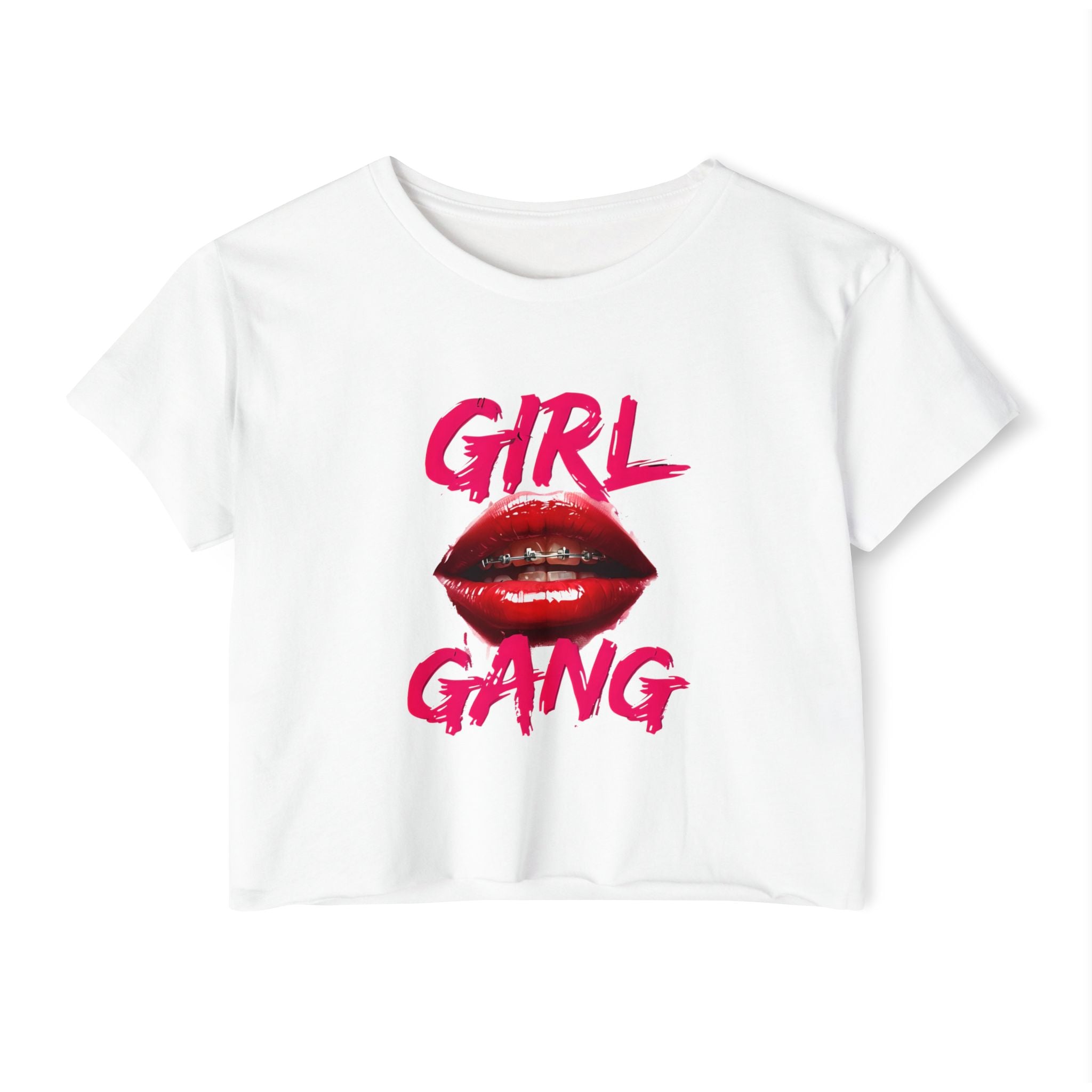 "Girl Gang" Cropped Tee