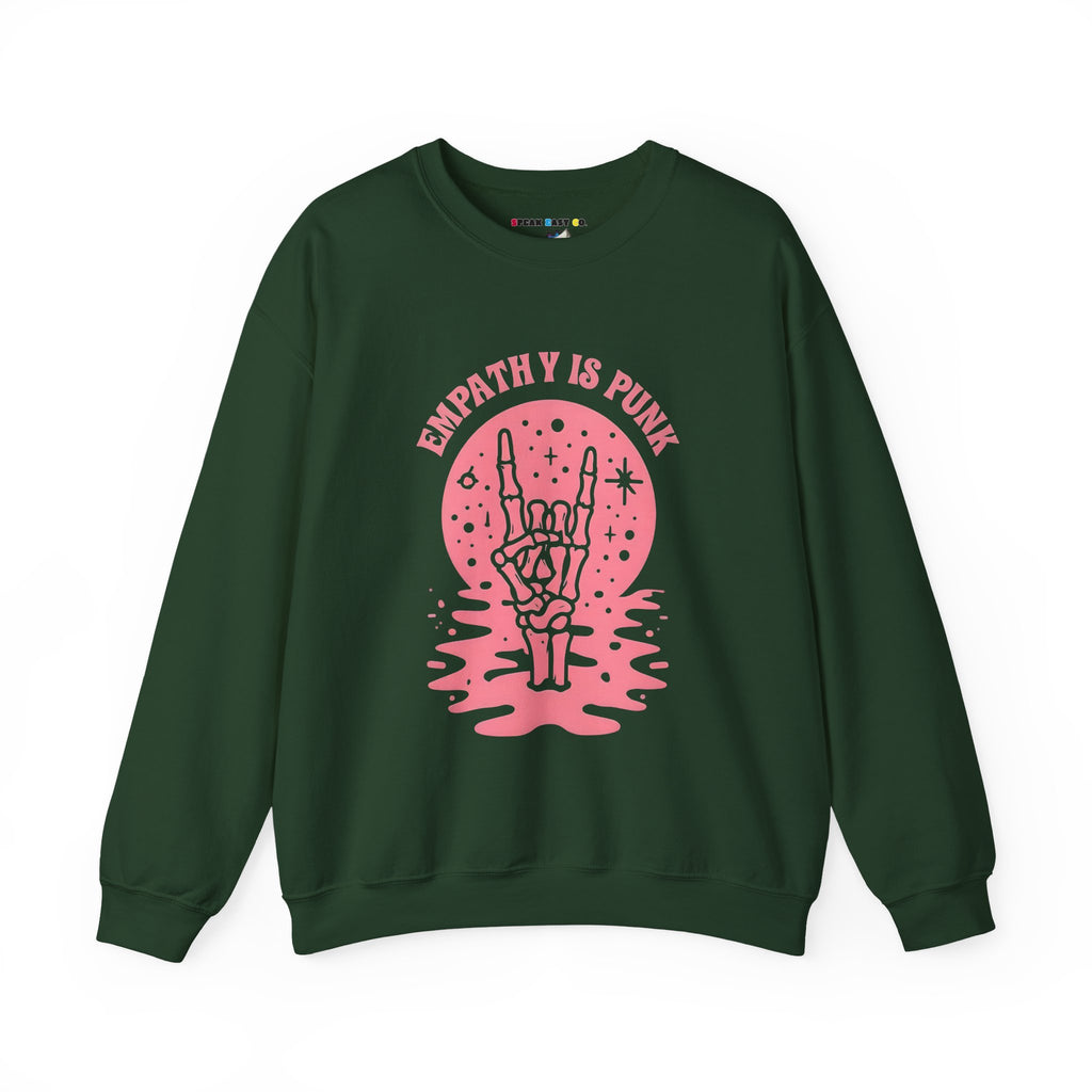 "Empathy Is Punk" Crewneck Sweatshirt