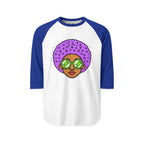 Afro 3/4th Sleeve Raglan Shirt