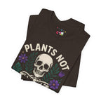 Plants Not Politics Skull Tee