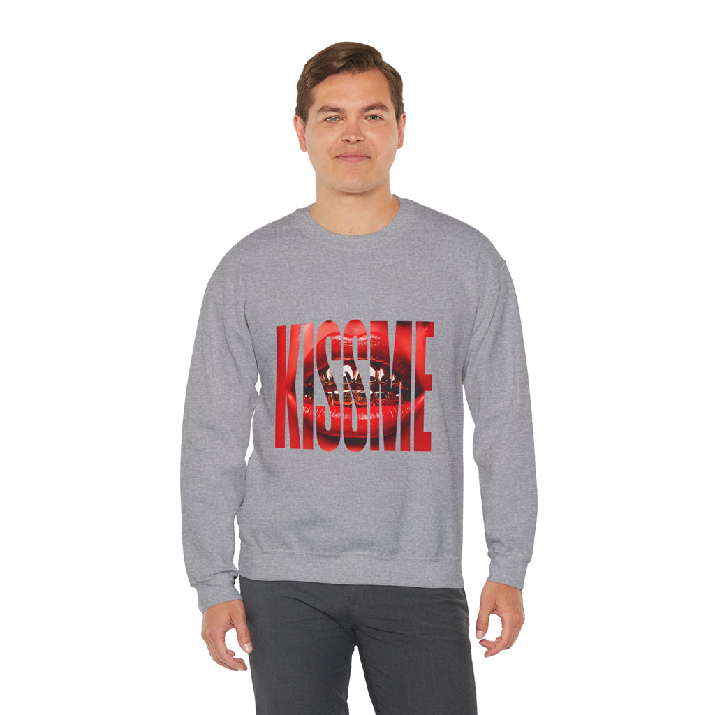 "Kiss Me" Crewneck Sweatshirt