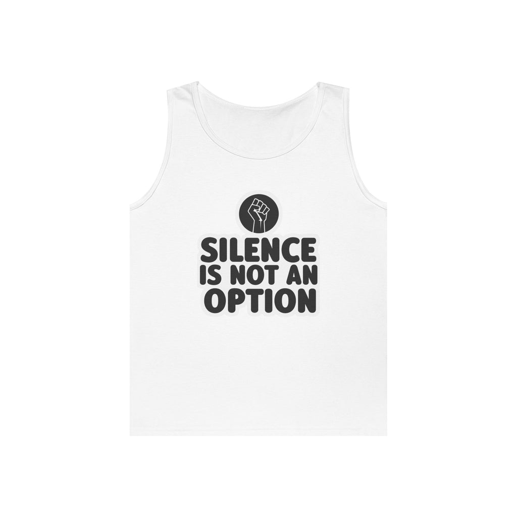 Protest Statement Tank Top - Unisex Heavy Cotton Tee, Activism Apparel, Gift for Advocates, Everyday Wear, Equality Message