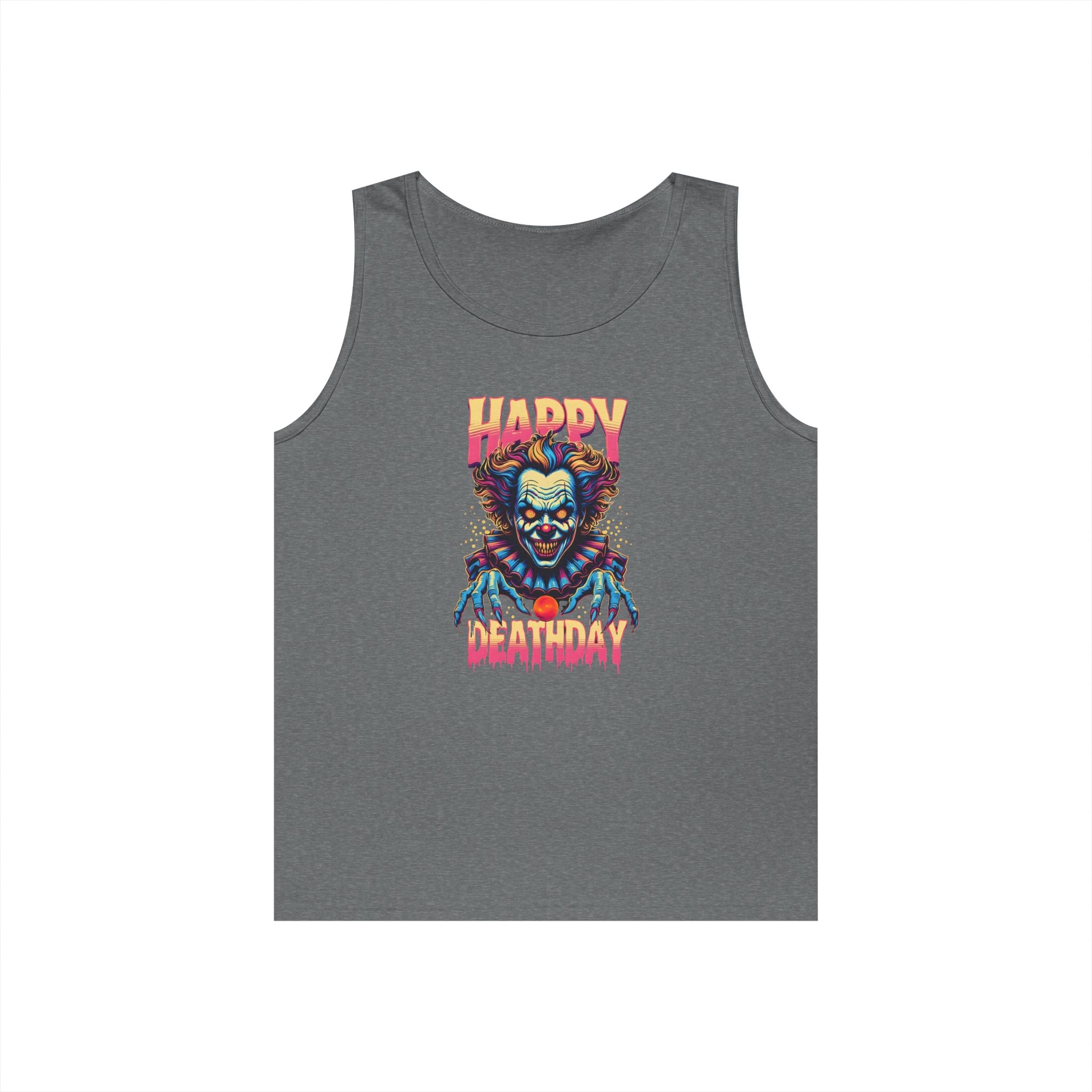 "Happy Deathday" Clown Tank