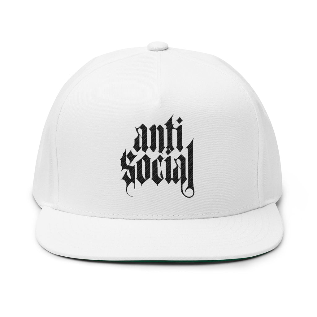 Anti Social Flat Bill Cap