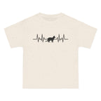 Black Cat Heartbeat Tee
