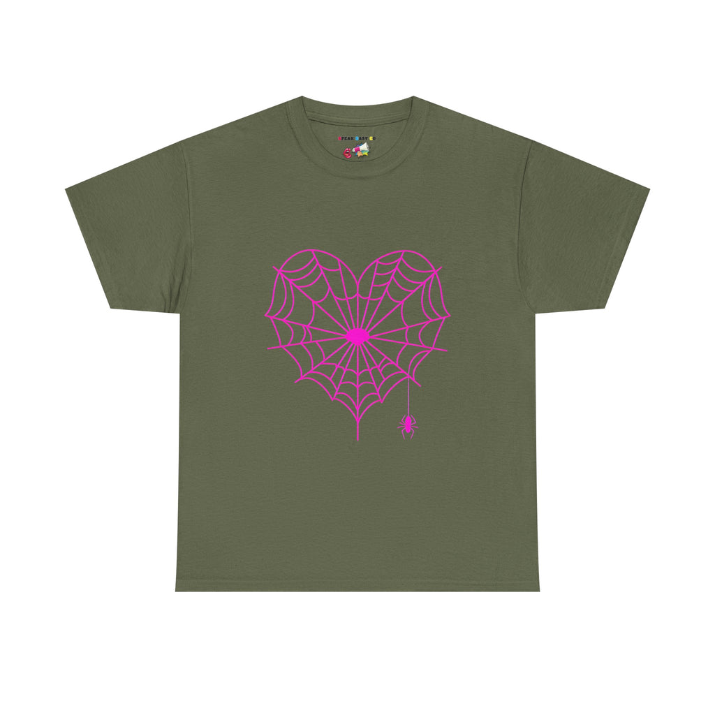 Spiderweb Heart Tee