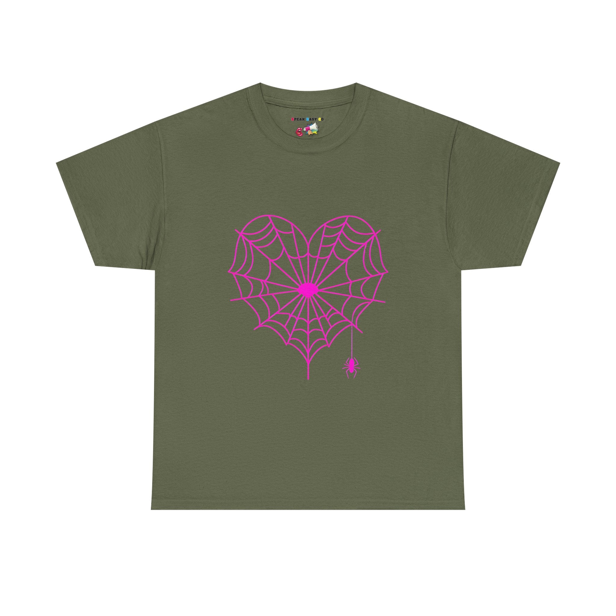 Spiderweb Heart Tee
