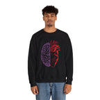 Heart & Brain Crewneck Sweatshirt