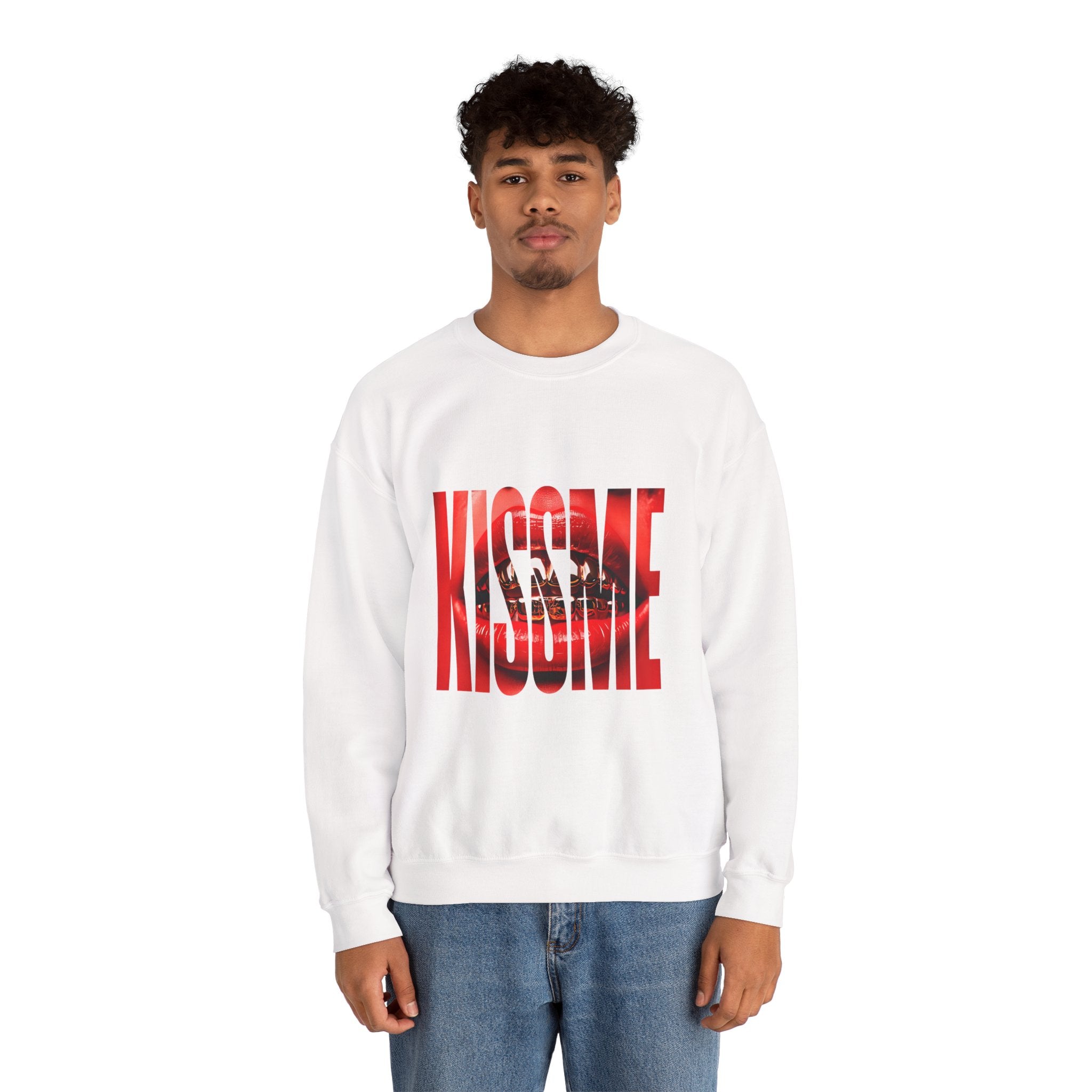 "Kiss Me" Crewneck Sweatshirt