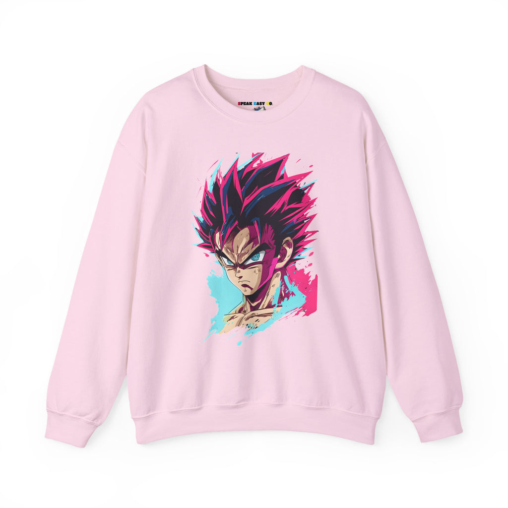 Anime-Inspired Crewneck Sweatshirt