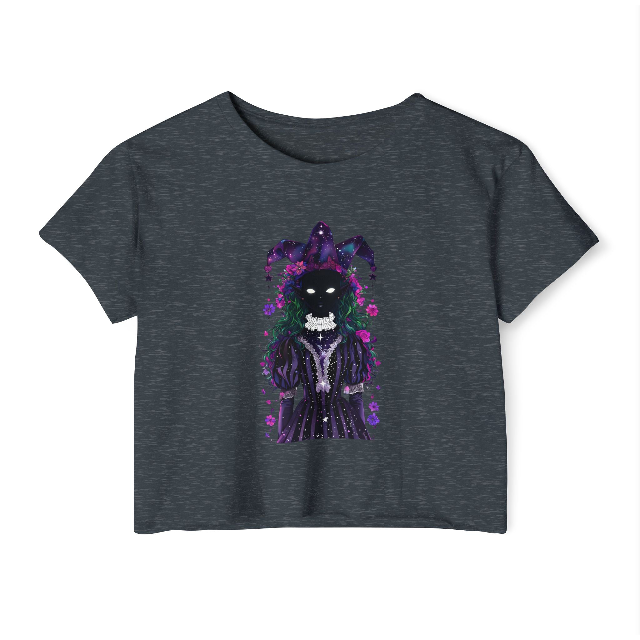 Mystical Joker Cropped Tee