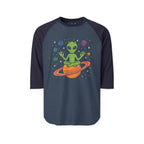 Galactic Alien 3/4th Sleeve Raglan Shirt