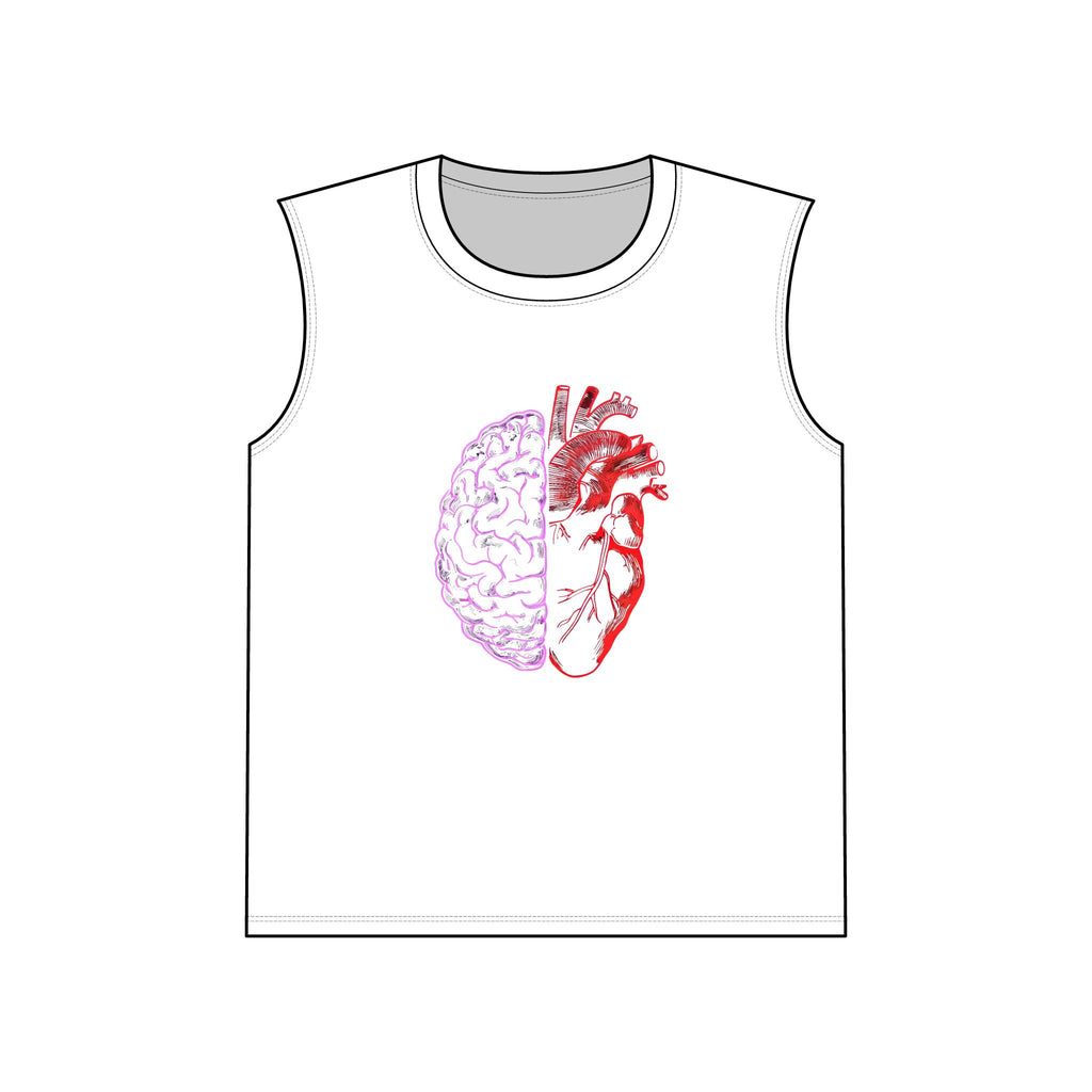 Heart & Brain Muscle Tank
