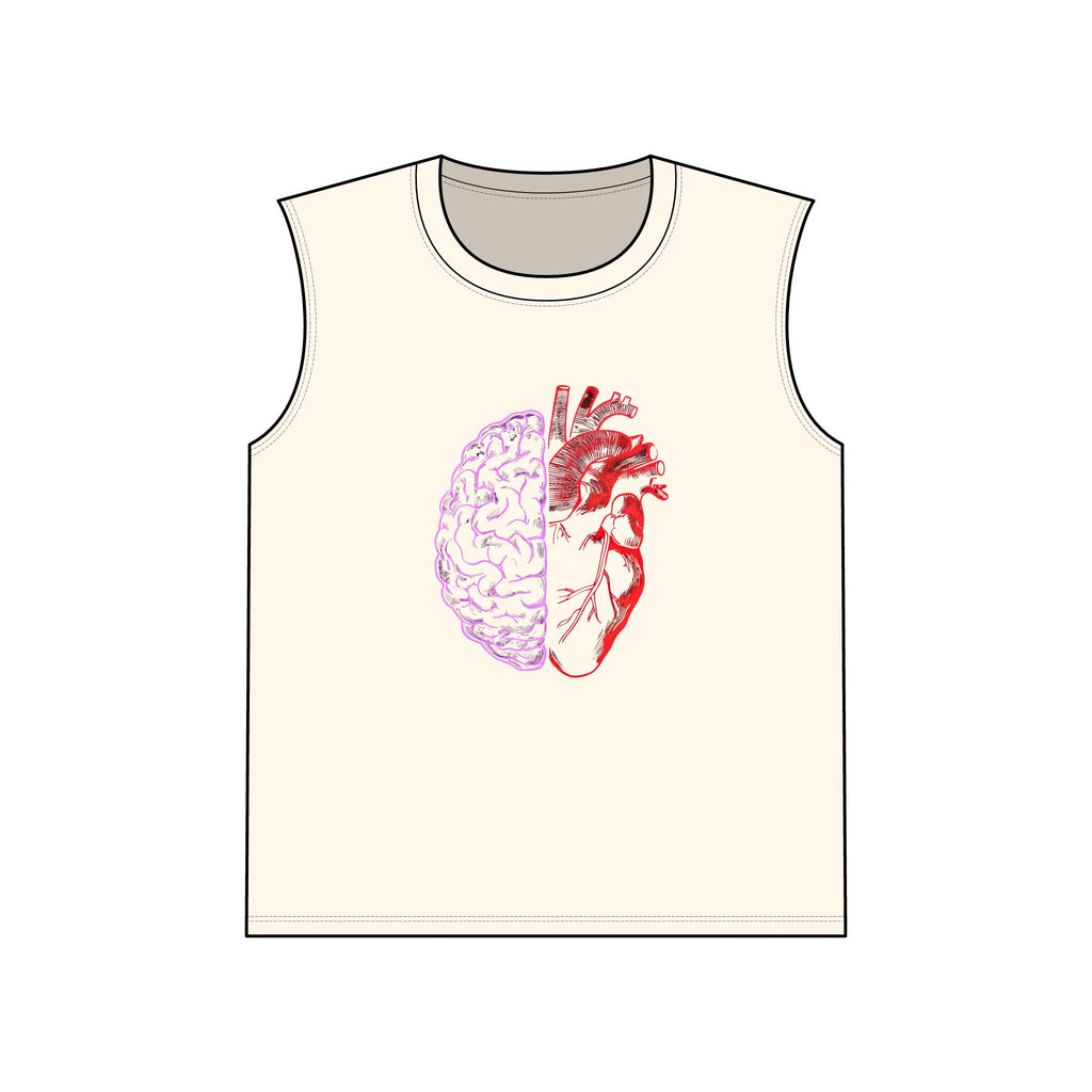 Heart & Brain Muscle Tank
