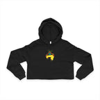 Afro Puffs Cropped Hoodie