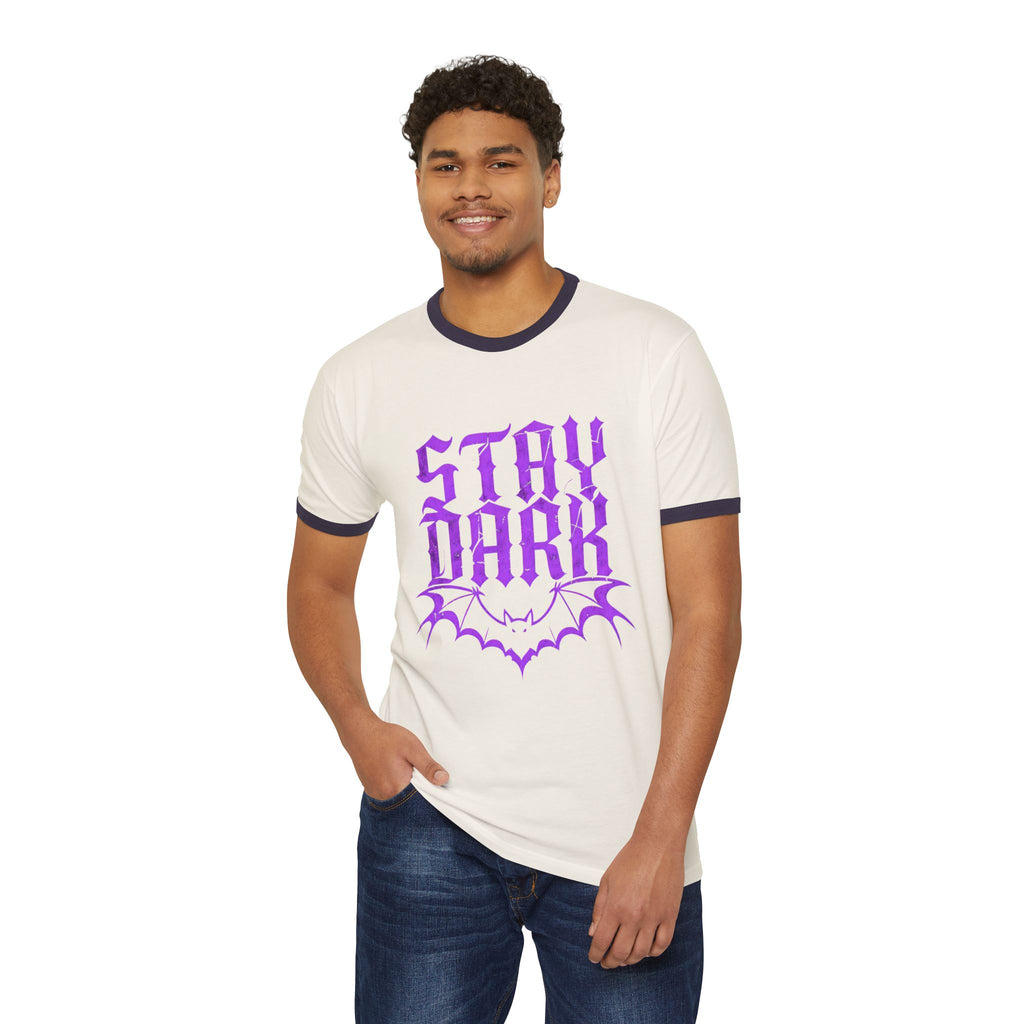 "Stay Dark" Ringer Tee