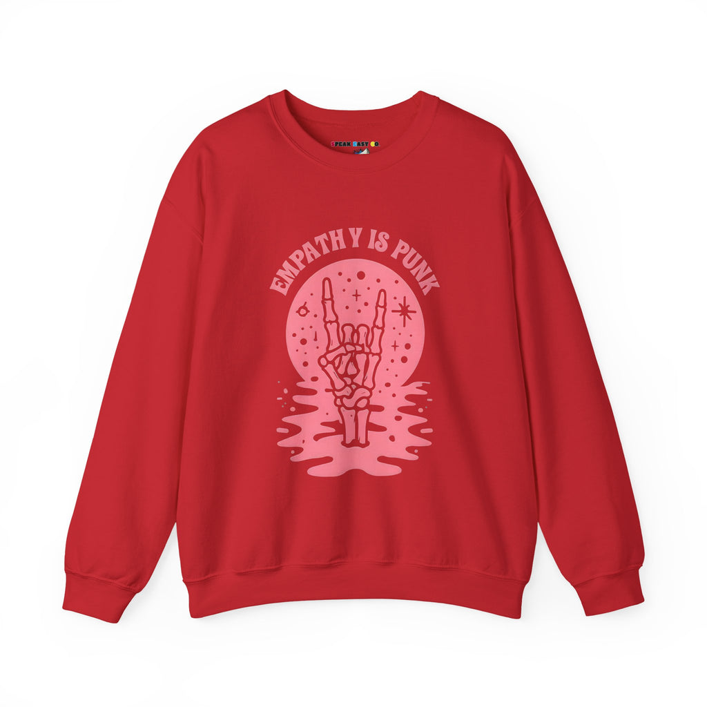 "Empathy Is Punk" Crewneck Sweatshirt