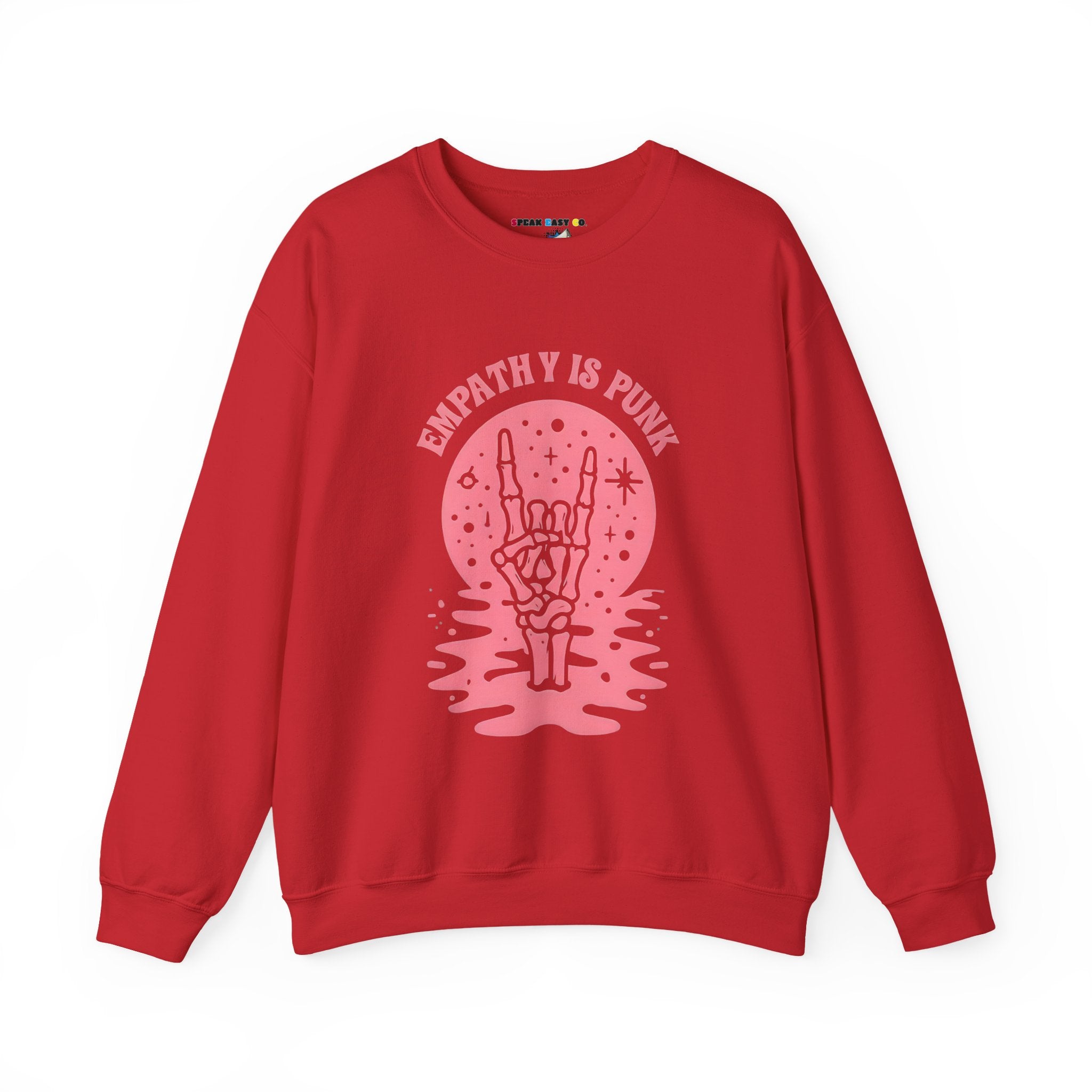 "Empathy Is Punk" Crewneck Sweatshirt