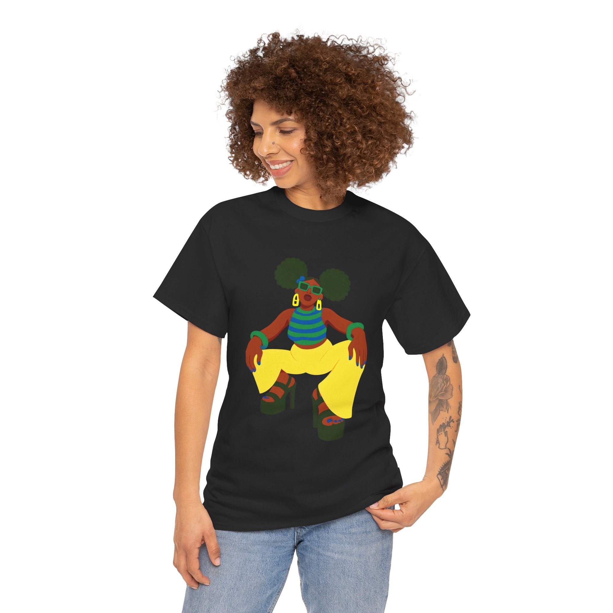 Afro Puffs Tee