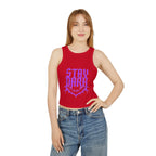"Stay Dark" Cropped Tank