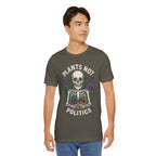 Plants Not Politics Skull Tee