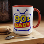 90s Baby Accent Coffee Mug