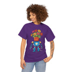 Robot Flower Power Tee