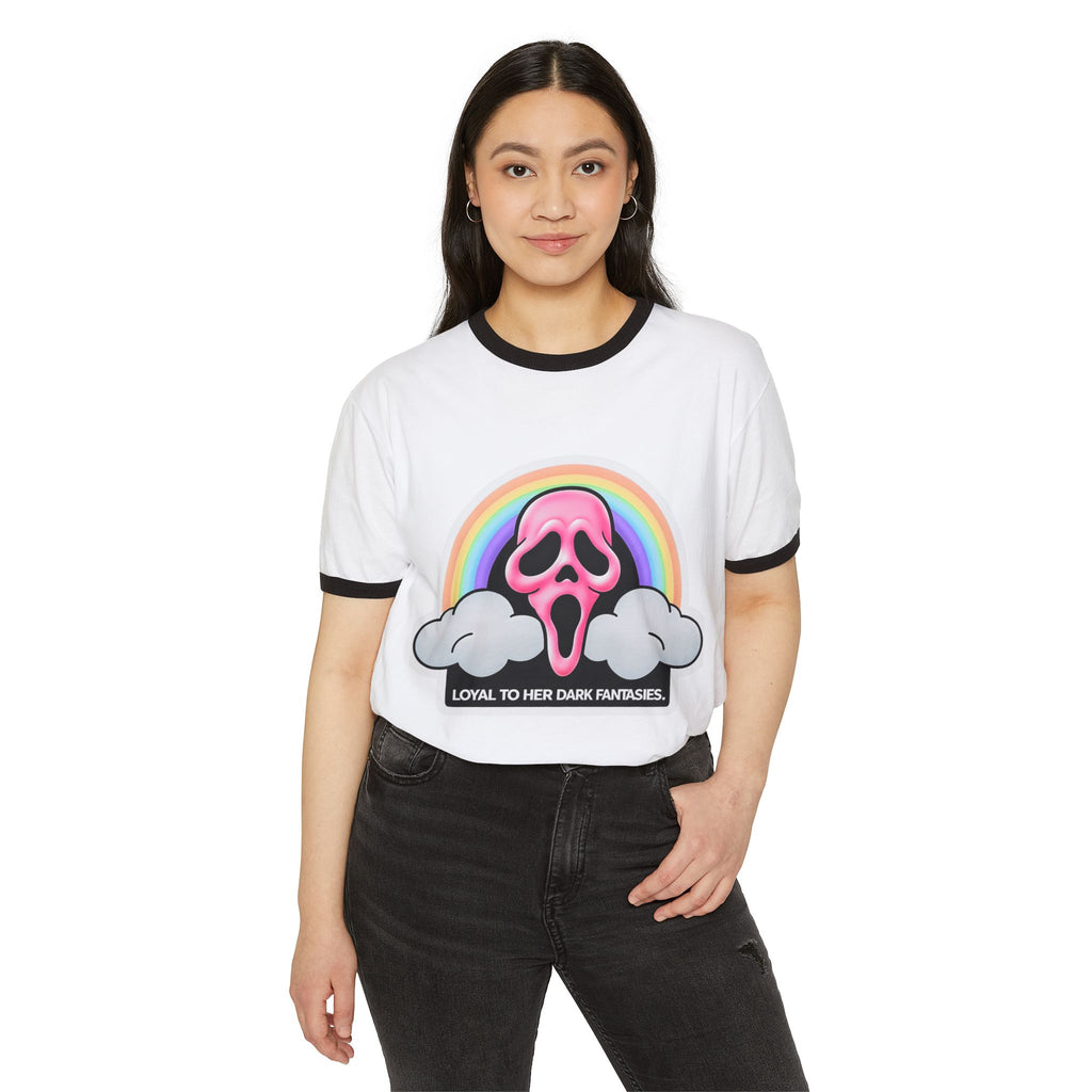 GhostFace Ringer T-Shirt