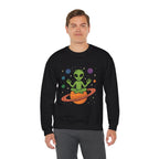 Galactic Alien Crewneck Sweatshirt