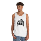 Anti-Social Heavy Cotton Tank Top