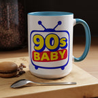 90s Baby Accent Coffee Mug