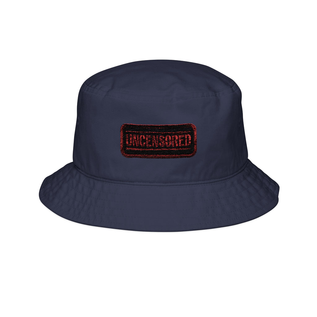 Uncensored Embroidered Bucket Hat