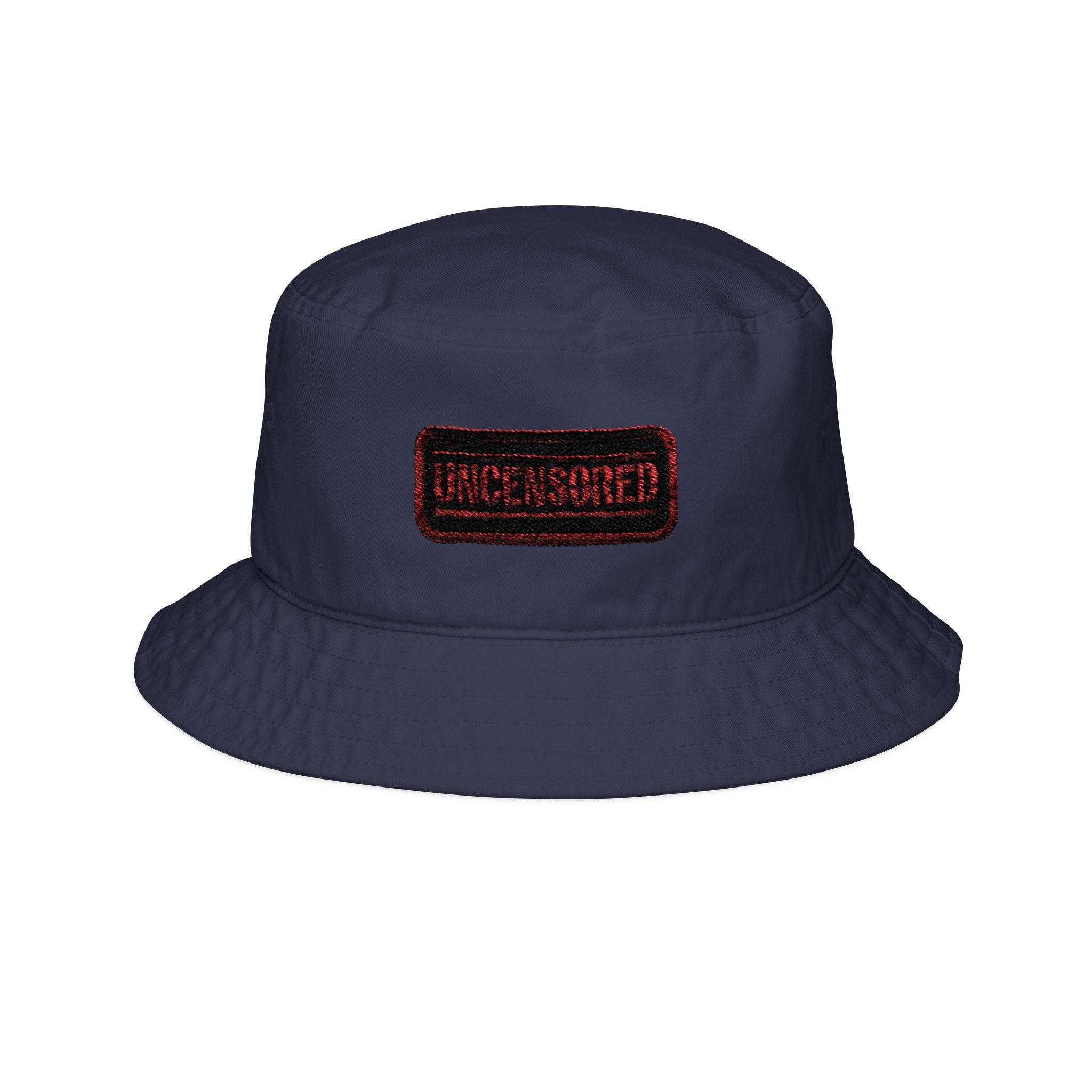 Uncensored Embroidered Bucket Hat