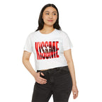 "Kiss Me" Cropped Tee