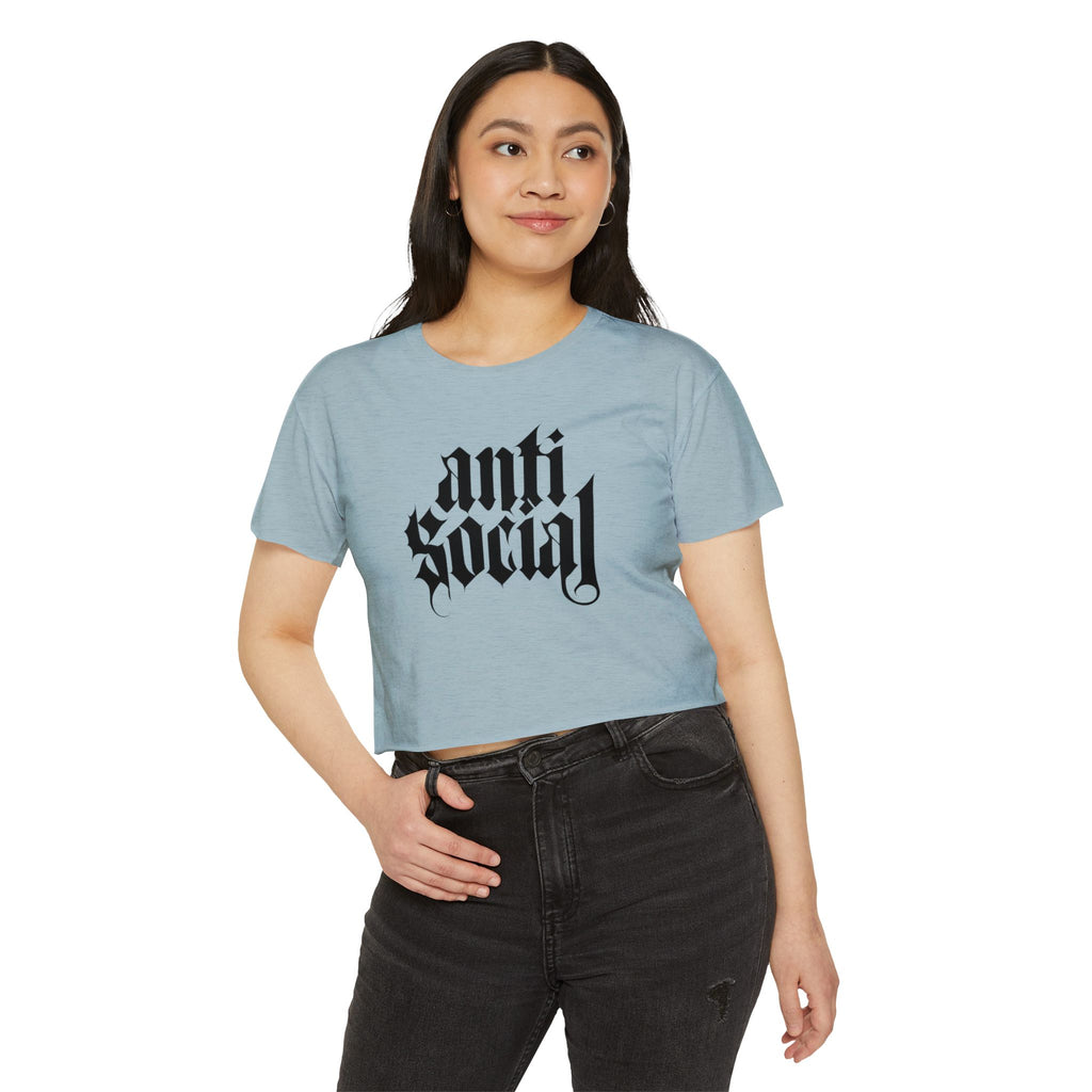 Anti-Social Crop Top