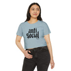 Anti-Social Crop Top