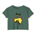 Afro Puff Crop Top